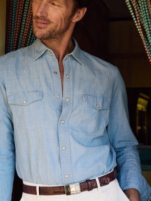 Ace High Woven Chambray Shirt