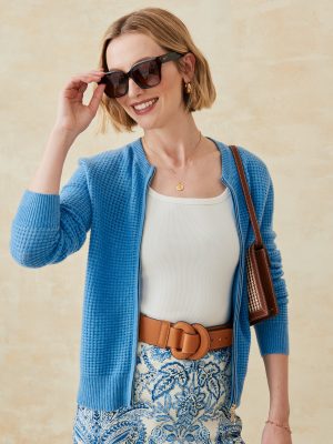 Kesia Cashmere Zip Cardigan