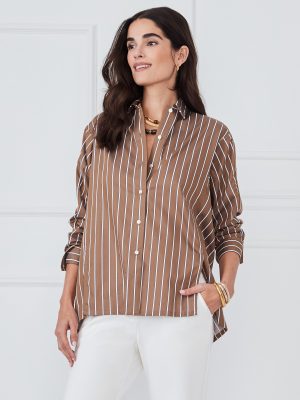 Alexis Shirt in Stripe