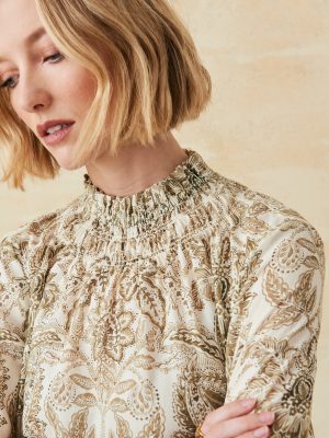 Antonia Blouse in Paisley Flourish