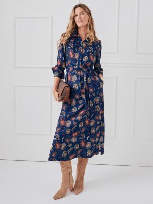 Belle Dress in Paisley Canopy
