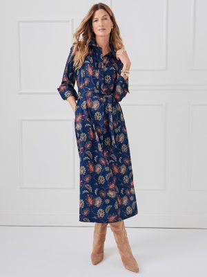 Belle Dress in Paisley Canopy