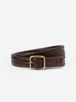 Braided Leather Belt