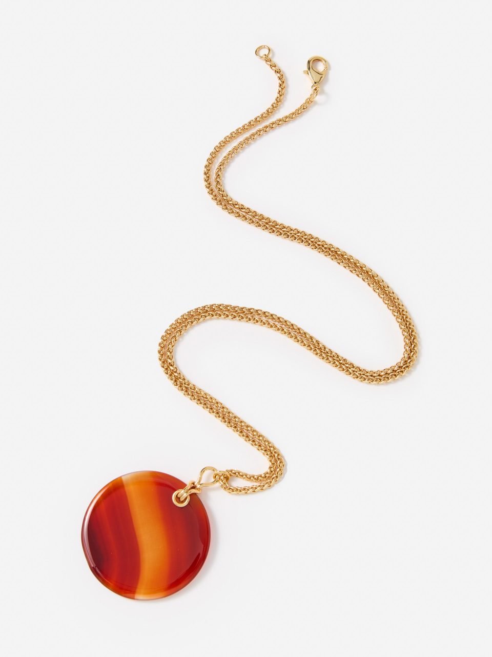 Carnelian Pendant Necklace