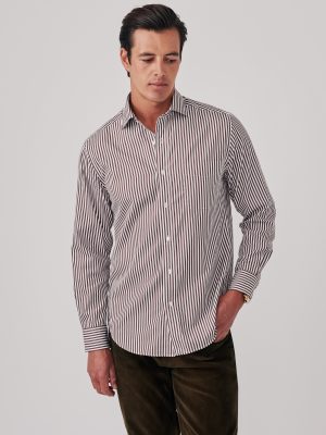 Club Classic Fit Shirt in Bengal Stripe