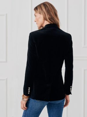 Lainie Velvet Blazer