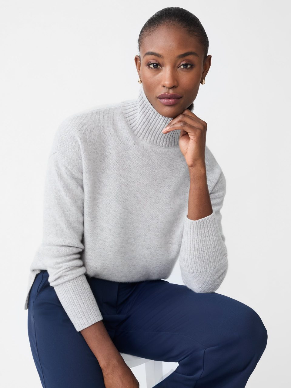 Dina Cashmere Turtleneck