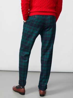 Lange Wool Pants in Tartan