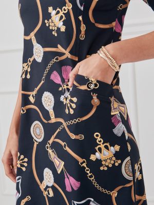 Georgiana Dress in Neo Nottingham