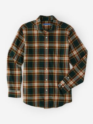 Glenmere Classic Fit Flannel Shirt in Plaid