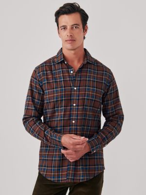 Glenmere Classic Fit Flannel Shirt in Plaid