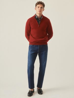 Henry Cashmere 1/4 Zip