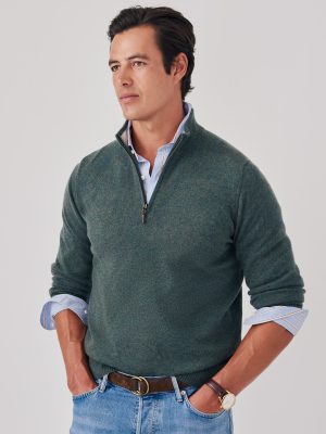 Henry Cashmere 1/4 Zip