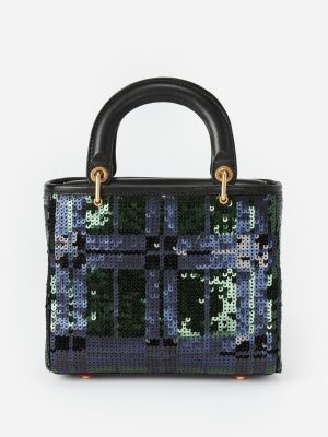 Mathilde Sequin Handbag in Black Watch