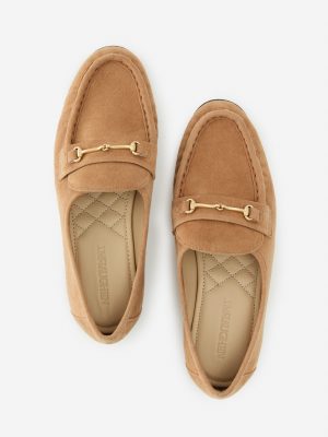 Melanie Suede Loafers
