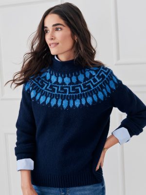 Jeanette Sweater in Fairisle