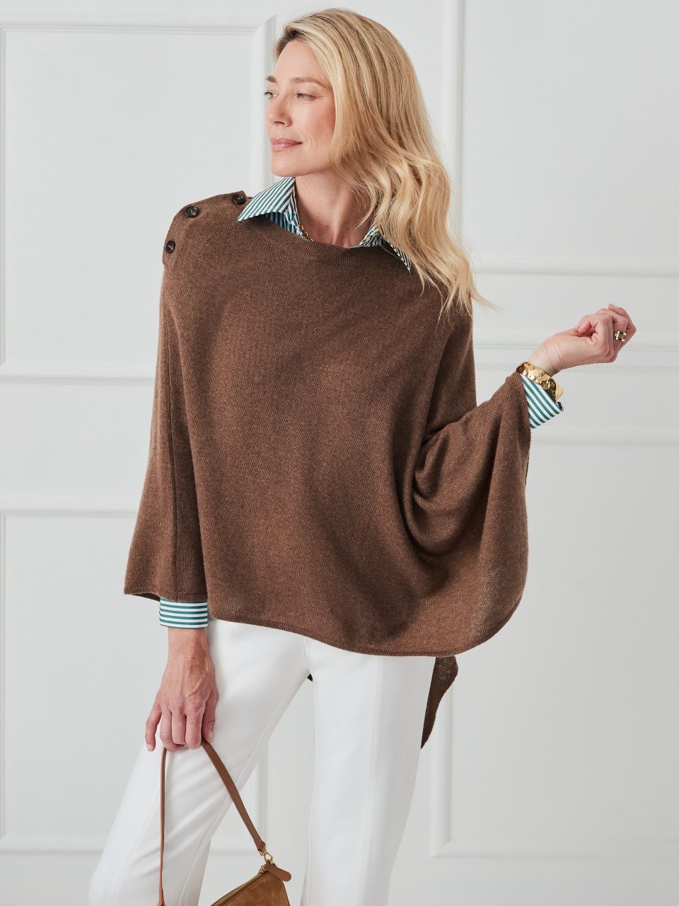Saanvi Cashmere Poncho