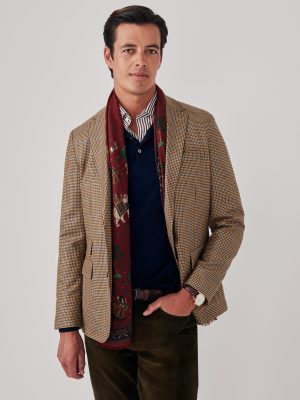 Suffolk Sport Coat in Houndstooth