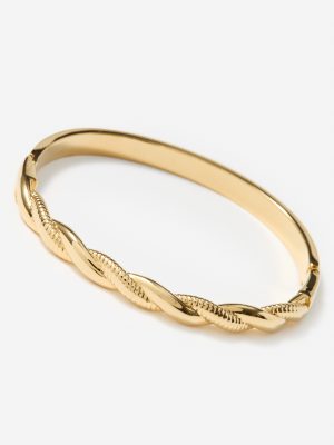Twist Hinged Bangle