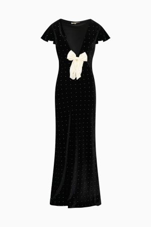 Melora Velvet Maxi Dress